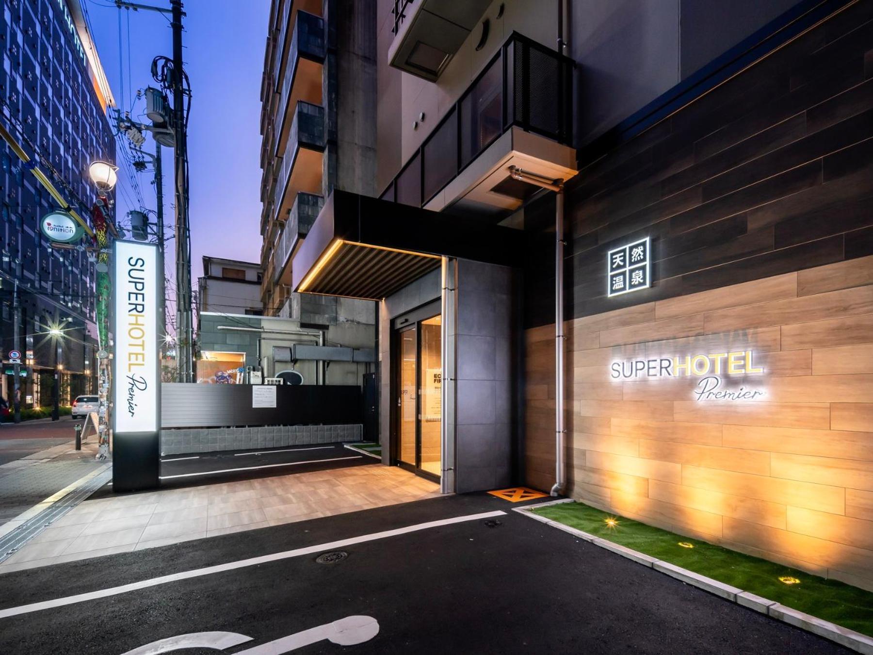 Super Hotel Premier Namba Shinsaibashi Natural Hot Spring Osaka Exterior photo